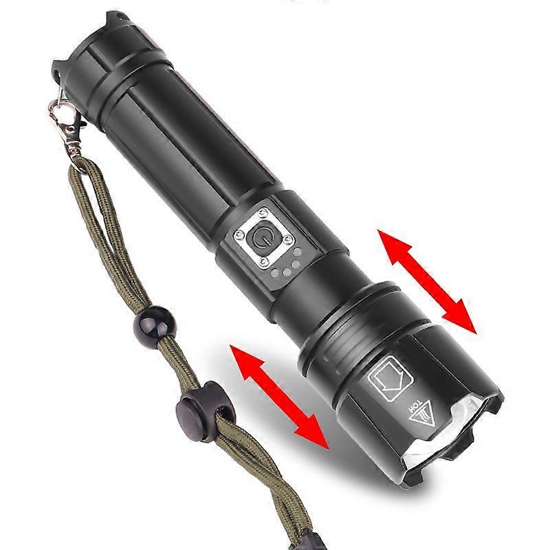 1500 Lumens Tactical LED Flashlight - Camping Hiking Emergency