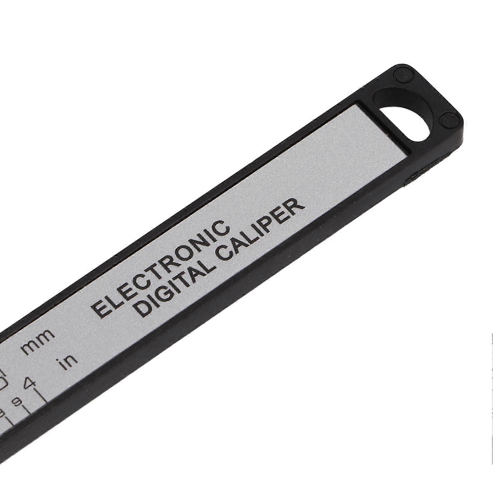 Mini LED Digital Caliper 0-100mm Plastic Lightweight Portable Easy Convenient Durable Measuring Tool