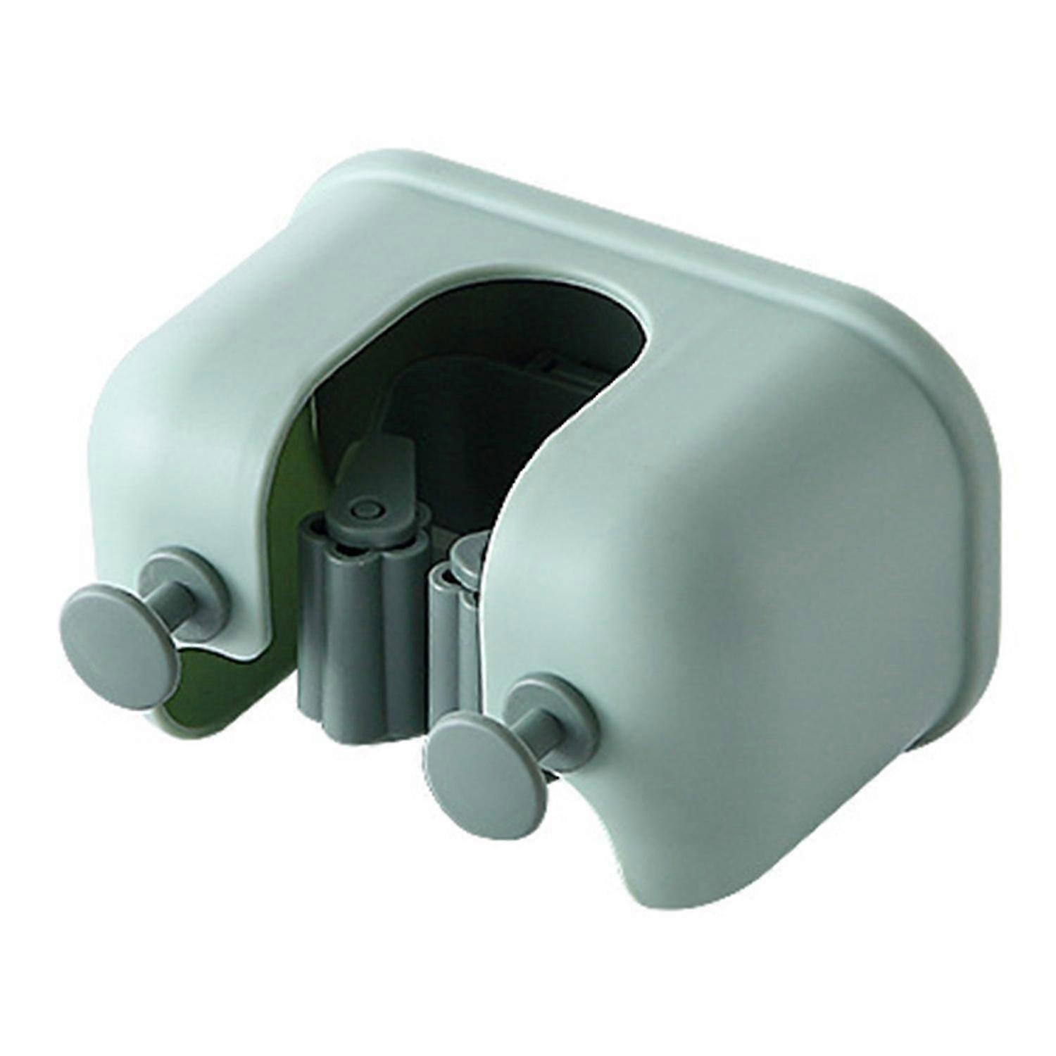 Strong Loading Mop Rack Water Proof ABS Comfortable Touch Mop Holder Hook for Balcony