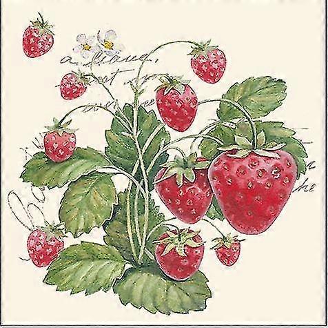 Service Jordgubbe Midsommar 20-pack PVJ