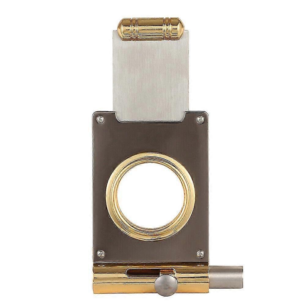 rustfritt stål gylden farge sigar kutter