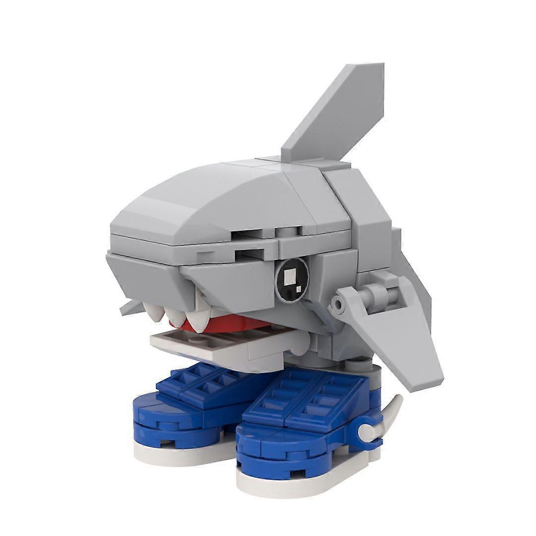 Italian Brainrot Tung Tung Tung Sahur Building Blocks Tralalero Tralala Action Toy Figures _q