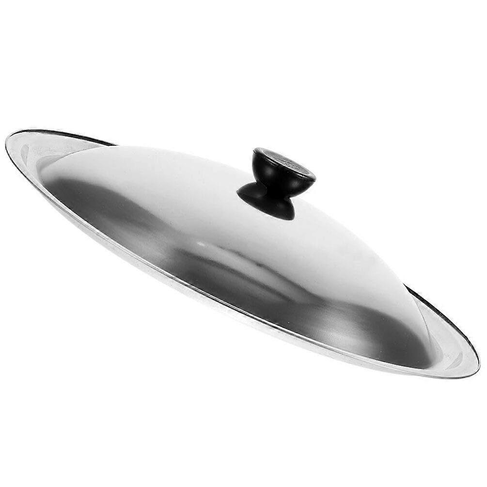 Stainless Steel Pot Lid for Frying Pans, Compatible with Various Cookware, Efficient Cooking, 12-Inch Size