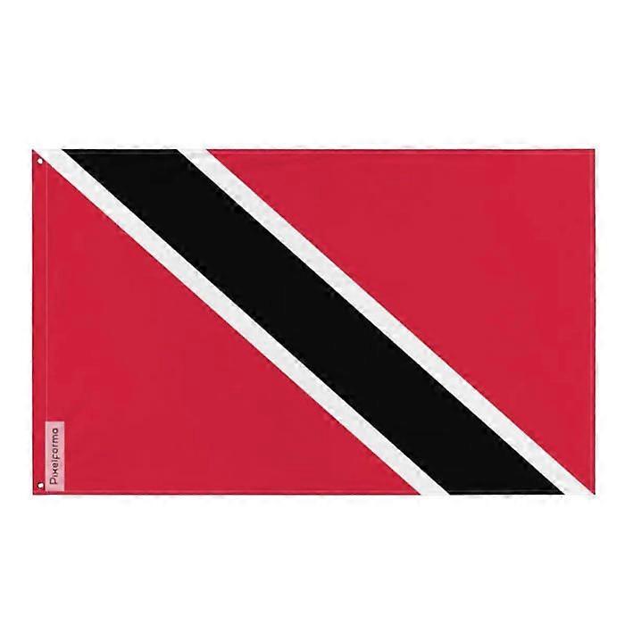 Flag of Trinidad and Tobago – 128 x 192 cm – Polyester – Iron eyelets – Durable