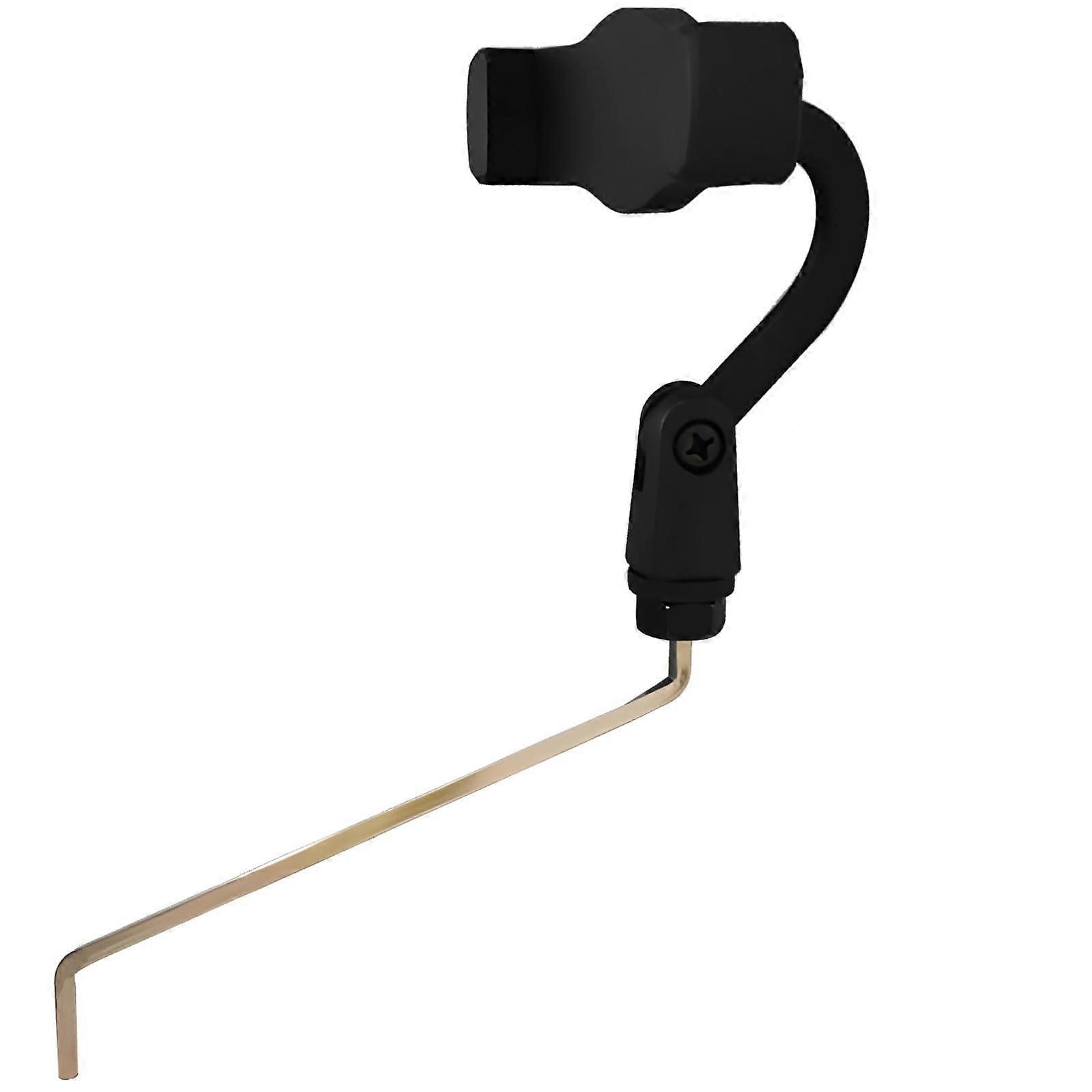 Adjustable Alto Saxophone Lyre Stand For Phones, 360° Rotation  Vertical Angle Adjustment
