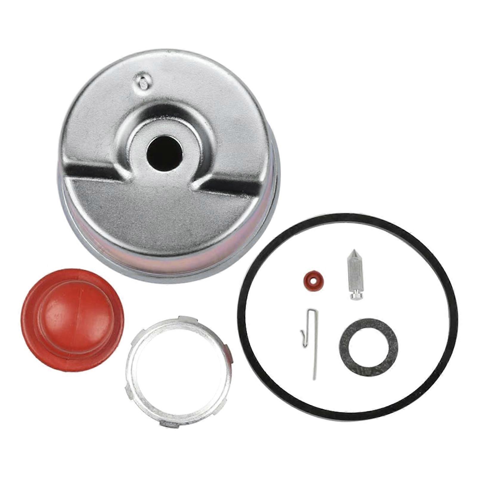 Carburetor Float Bowl + Needle for Seat Kit + Primer Bulb Part for Tecumseh 631867 631021B 631021A 631021 36045A Multicolor