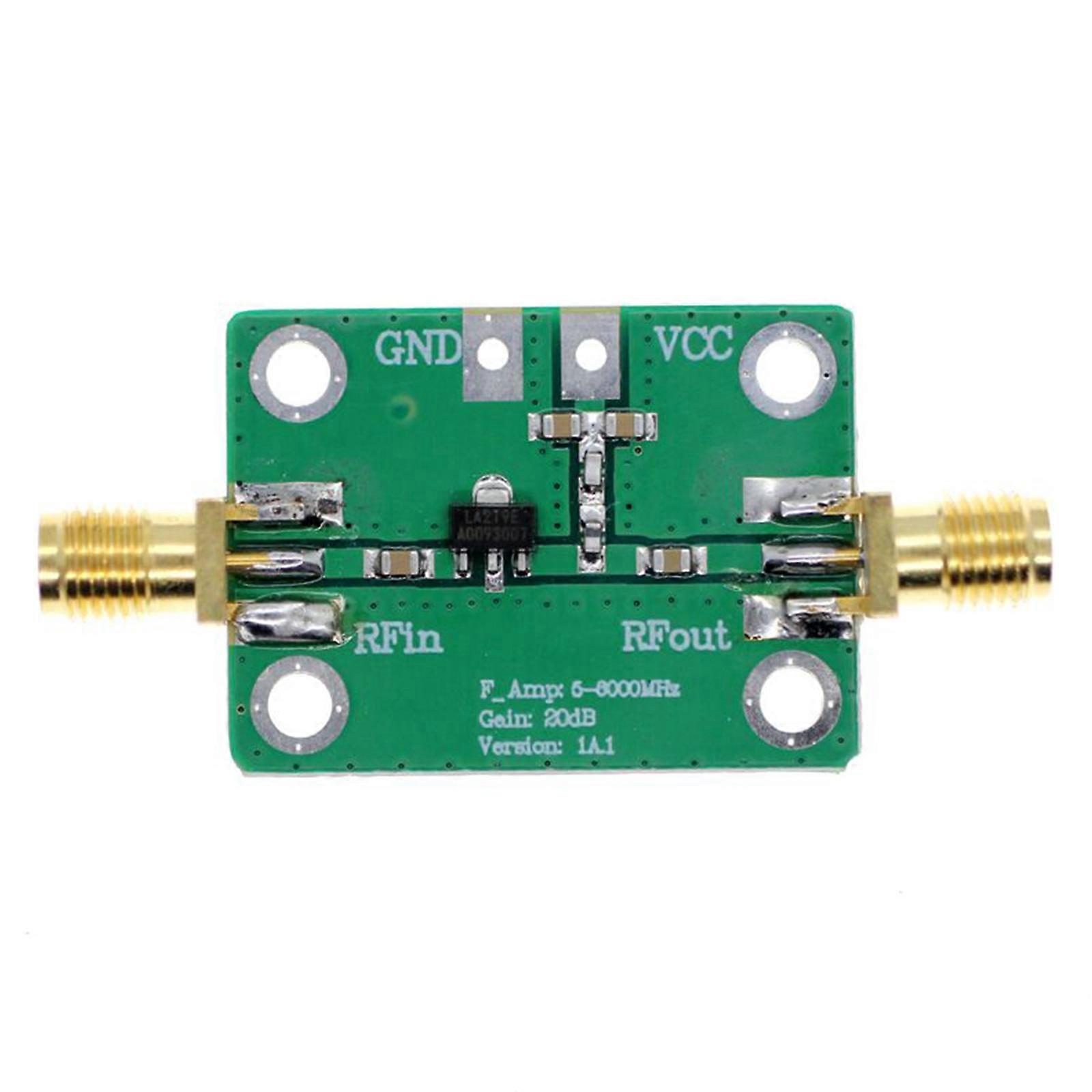 Wideband Frequency 5-6000MHz RF for DC blocker for HAM radio SD R LNA Low Noise Ham Radio Amplifier
