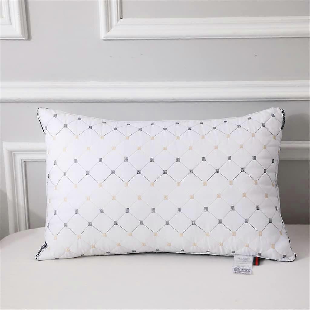 Kissen 48 74 cm house pillow soft comfortable bed sleeping pillow student adults pillow (650 g) D 850g
