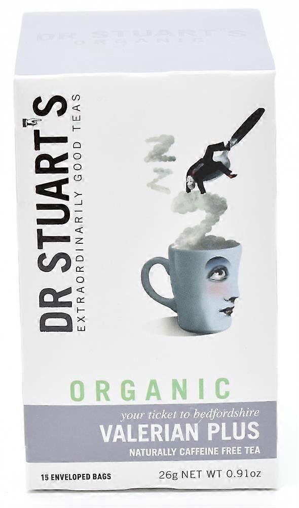 Dr Stuarts 有机缬草加花草茶 - 15 袋