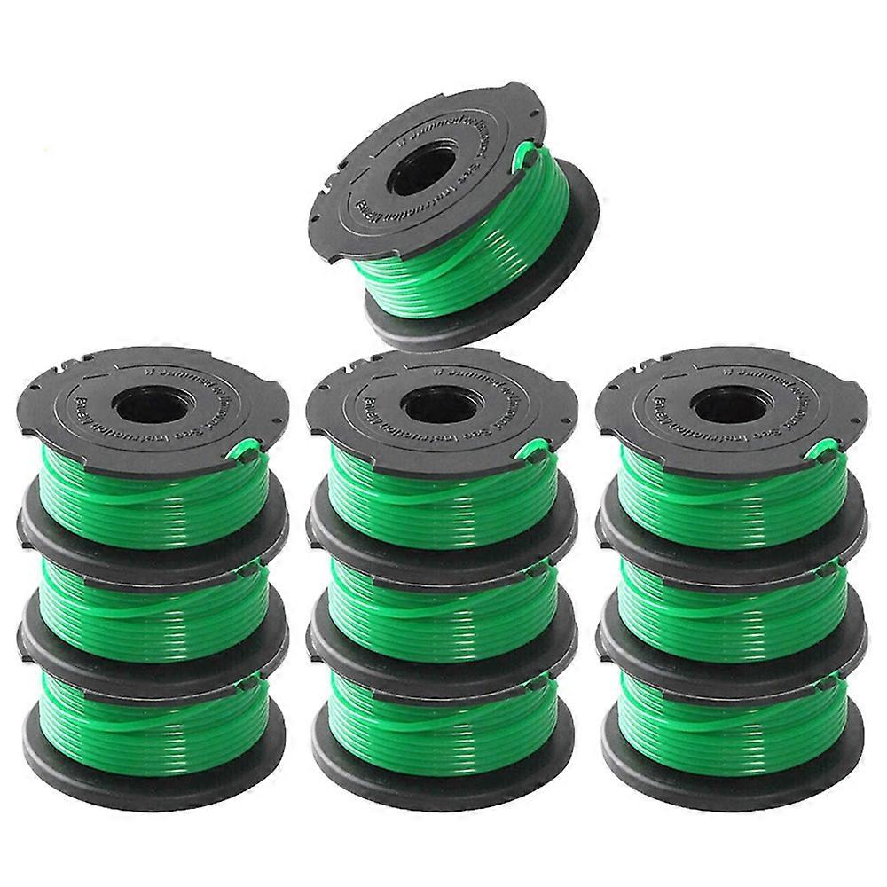 10Pcs Spool for Black &amp; Decker GH3000 GH3000R LST540 LST540B Lawn Mower Part, SF-080-BKP