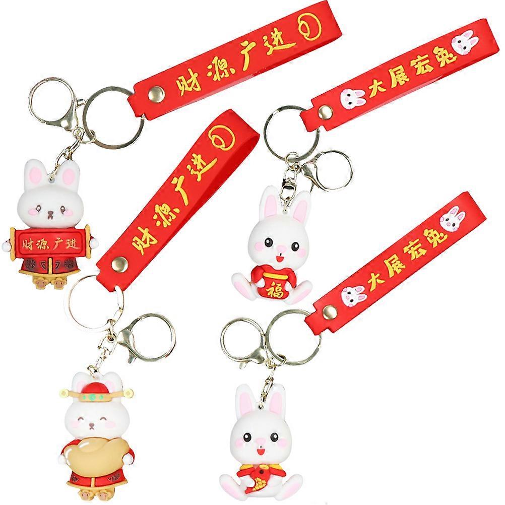 Portable Bunny Keychain Decor, Enhances Mood and Style