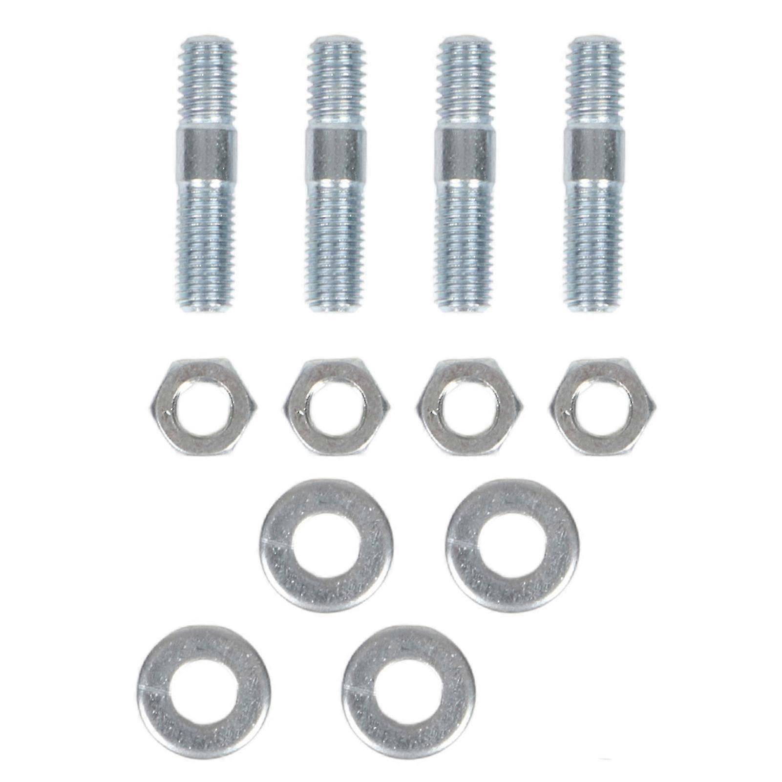 Carburetor Studs Set 1?3/8in Long Metal with Spacers for 5/16in Threads Intake Manifold