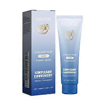Protein Correction Hair Straightening Cream, Silk & Gloss Protein Correction Hair Cream, Hair Straightening Cream For Men and Women No Need To Clip Or