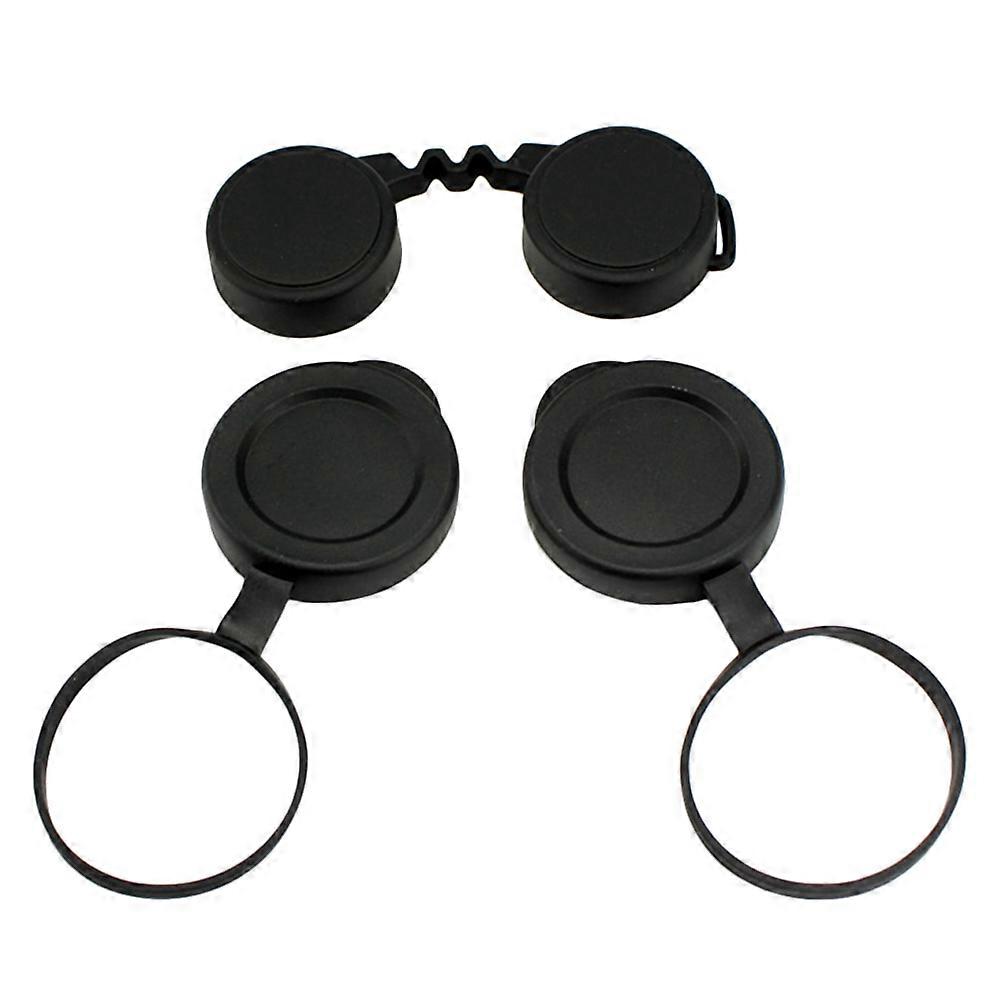 Protective Objective Lens Caps for Binoculars   Scratch Resistant Rubber Cover with Compact Lightweight Design for Enhanced Lens Protection