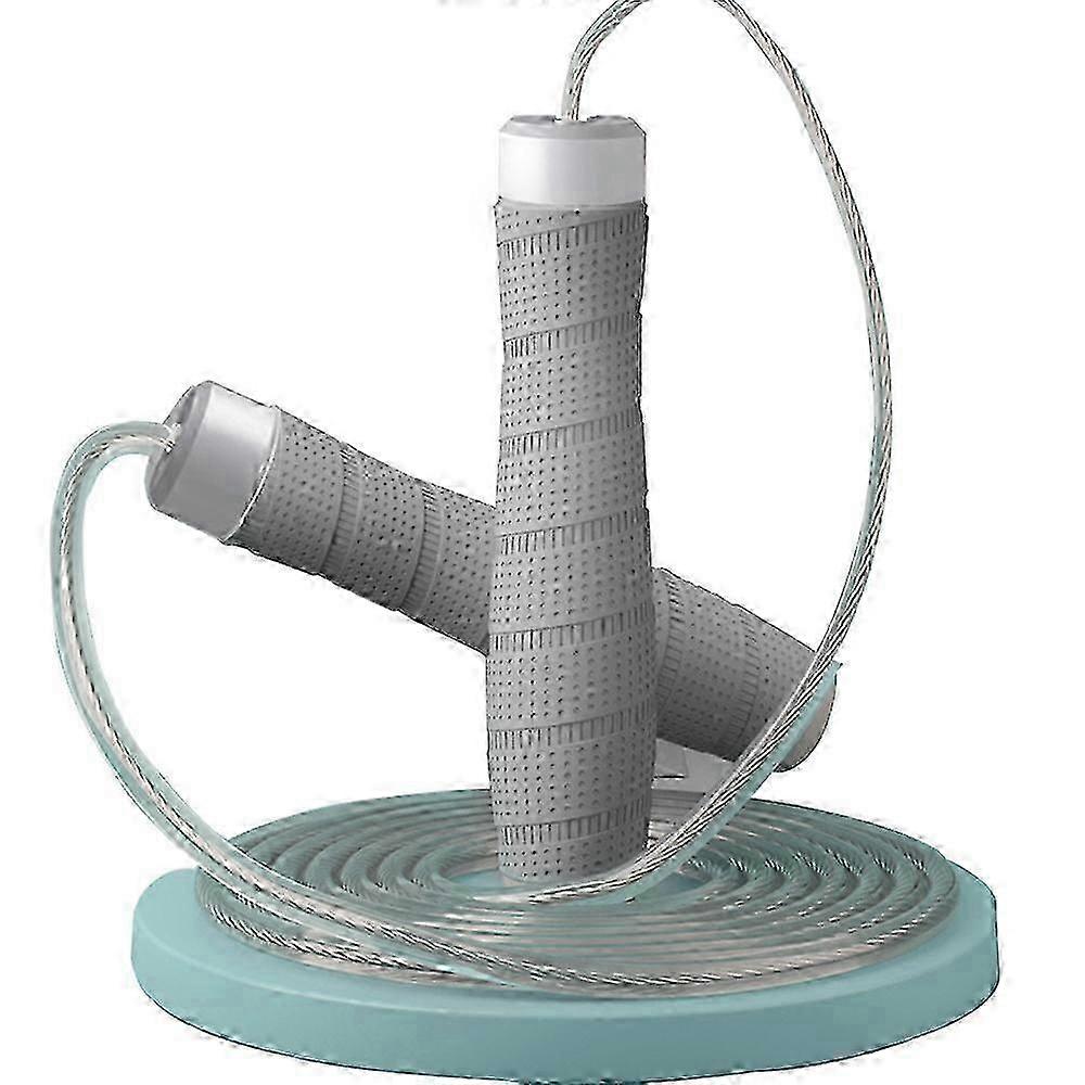 2025 Weighted Jump Rope, Fitness and Workout Companion, Comfortable Non-Slip TPR Grip, Easily Adjustable Length for Full Body Exercise, Suitable for