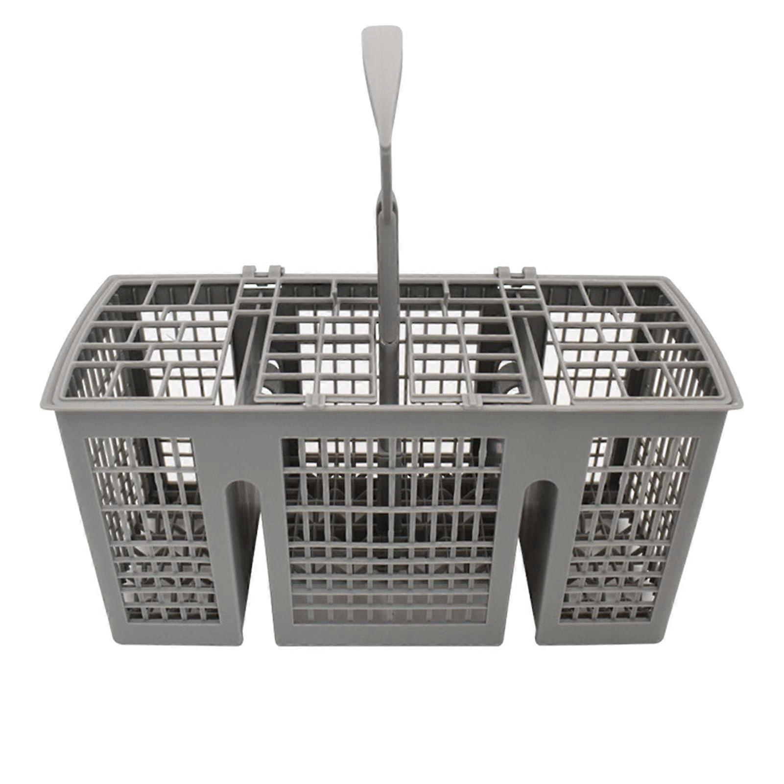Dishwasher Basket, Universal Cutlery Basket Replacement, Durable Plastic for Standard Dishwashers, Easy Load Design