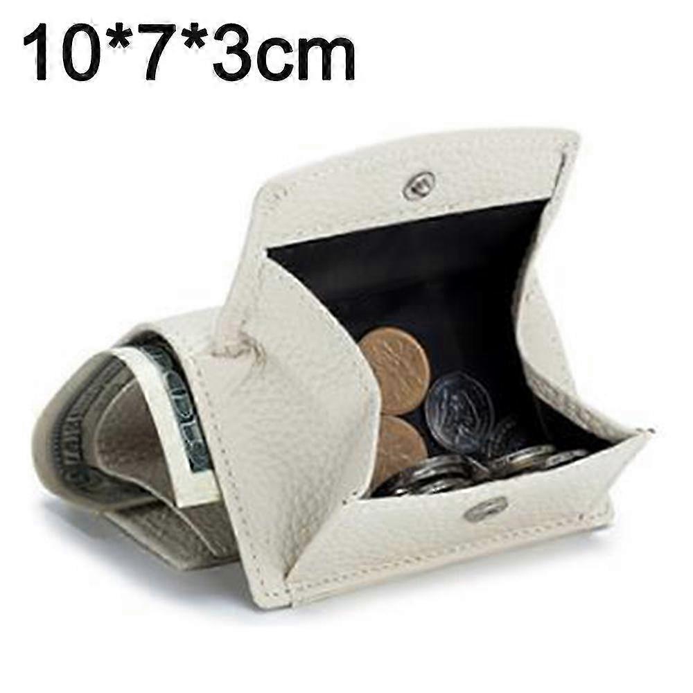 Genuine Leather Wallet, Anti-Fraud Organizer, Compact Design