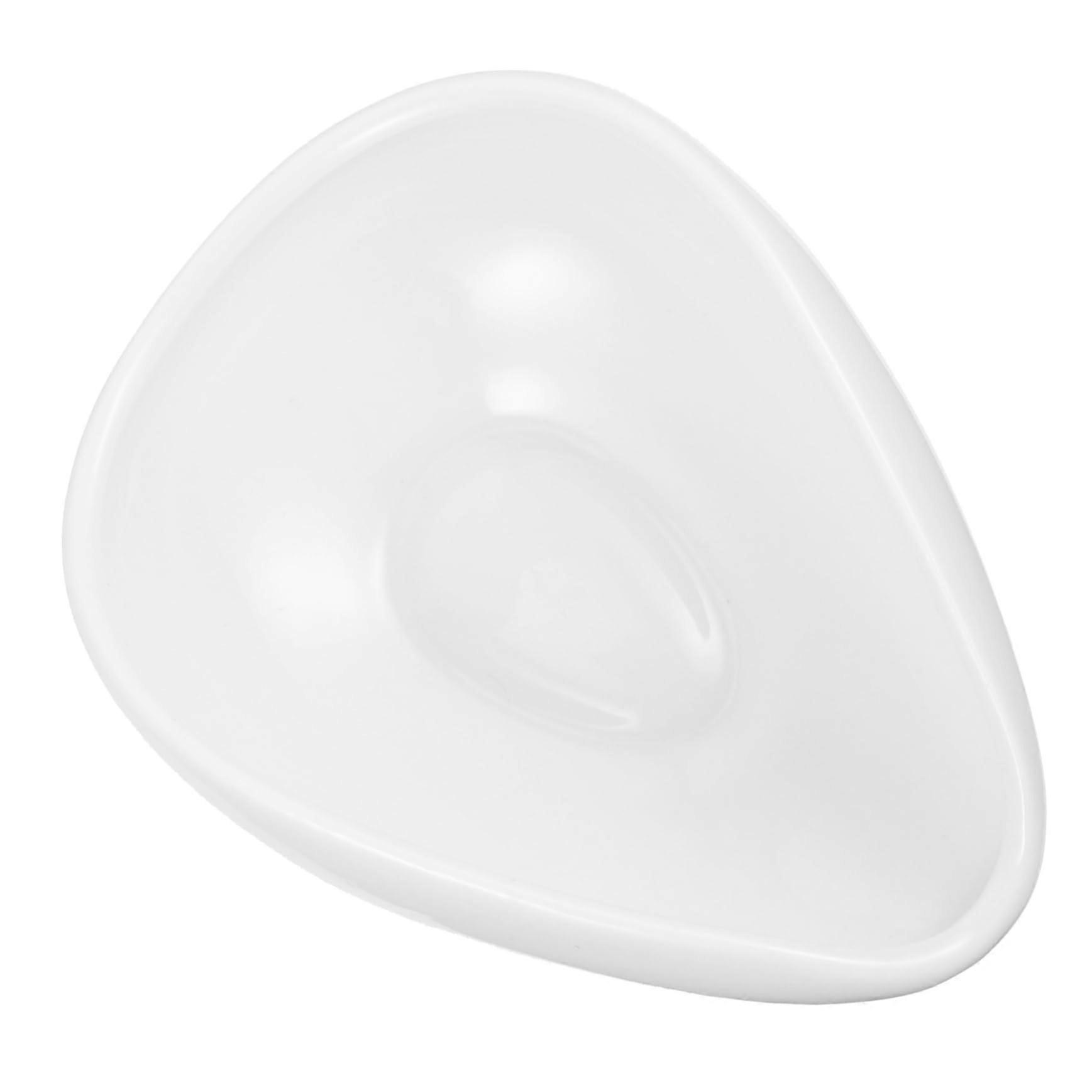 Chinese Tea Scoop Ceramic Tea Spoon Loose Leaf Tea Set White for Tea Accessories and Serveware