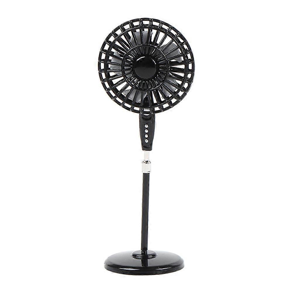 Vintage Style Dollhouse Accessory Mini Room Simulation Fan for Playtime & Collectible Display