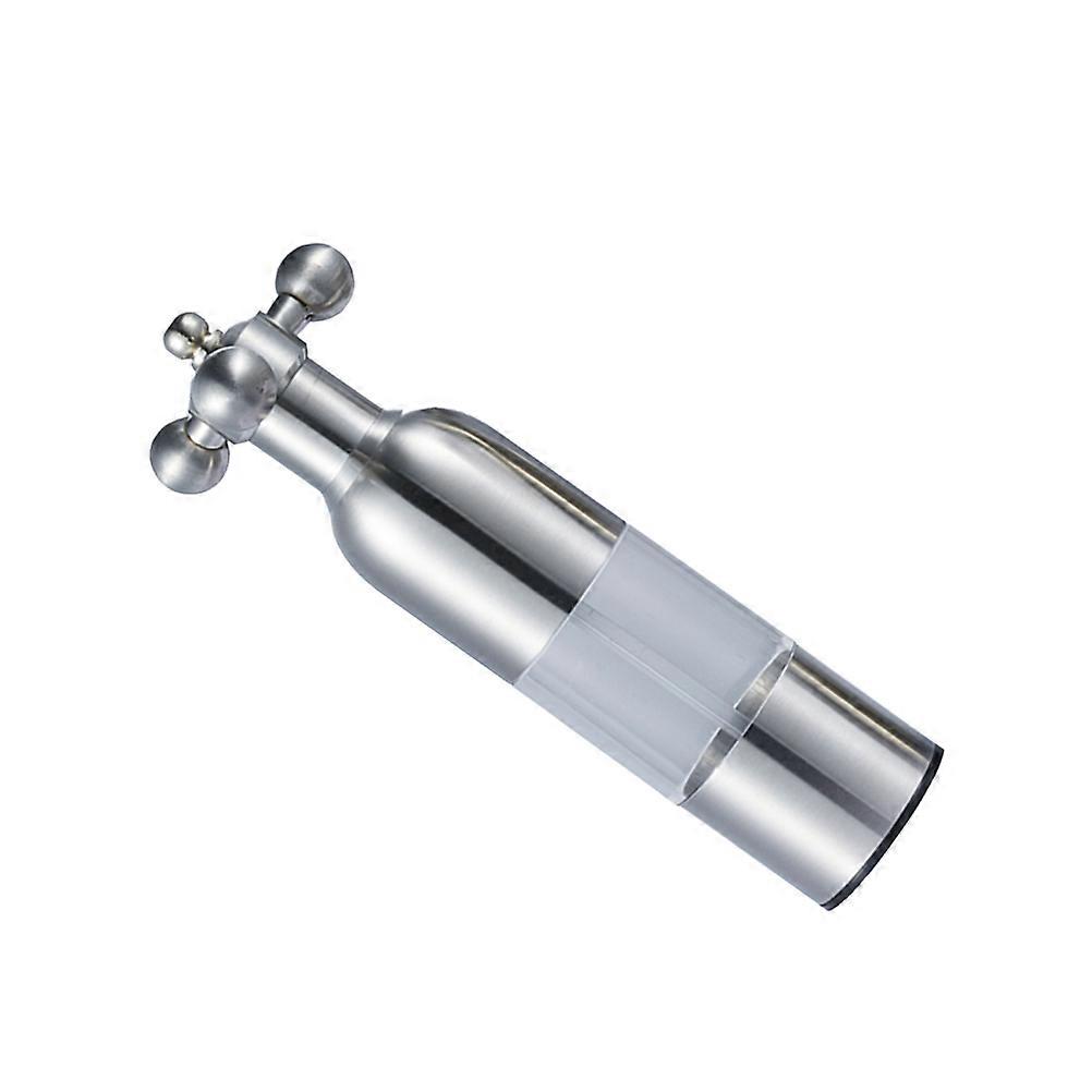 Stainless Steel Manual Pepper Grinder for Kitchen Use – Grinding Mechanism for Home and Family Use