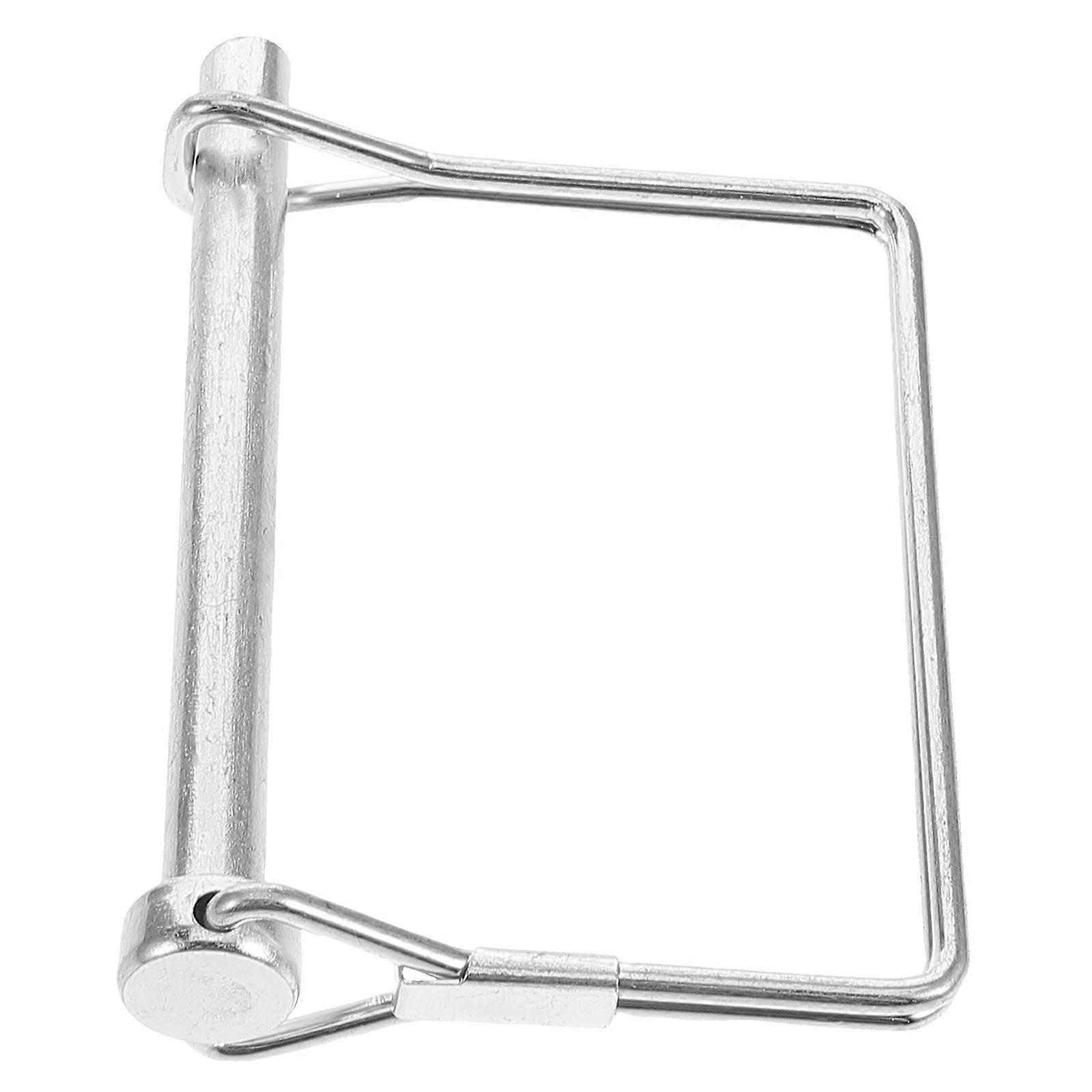 Pin Lock Trailer Coupler Pin Galvanized Iron Cylindrical Secure Coupling For Lawn Tractor 1Set