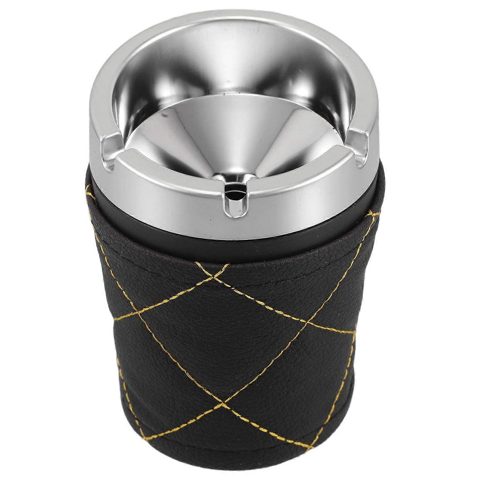 Portable Car Ashtray Butt Bucket Ashtray Smokeless Windproof Detachable Plastic 1Pack Suitable For Smokers In Home Office Car
