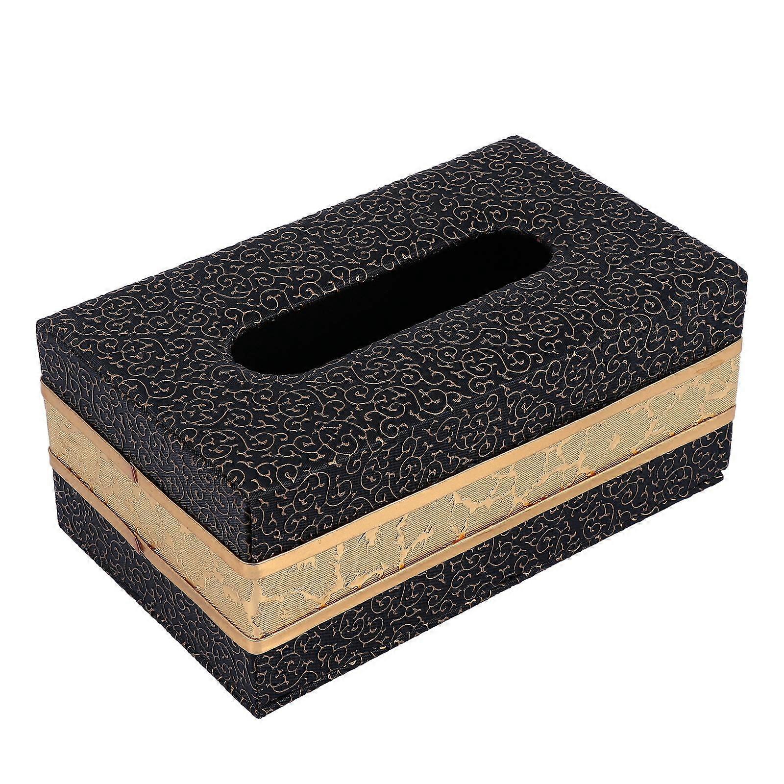 Modern Tissue Holder Wooden Tissue Box Keeps Tissues Clean and Dry 7.86x4.72x3.34Inch 1Set