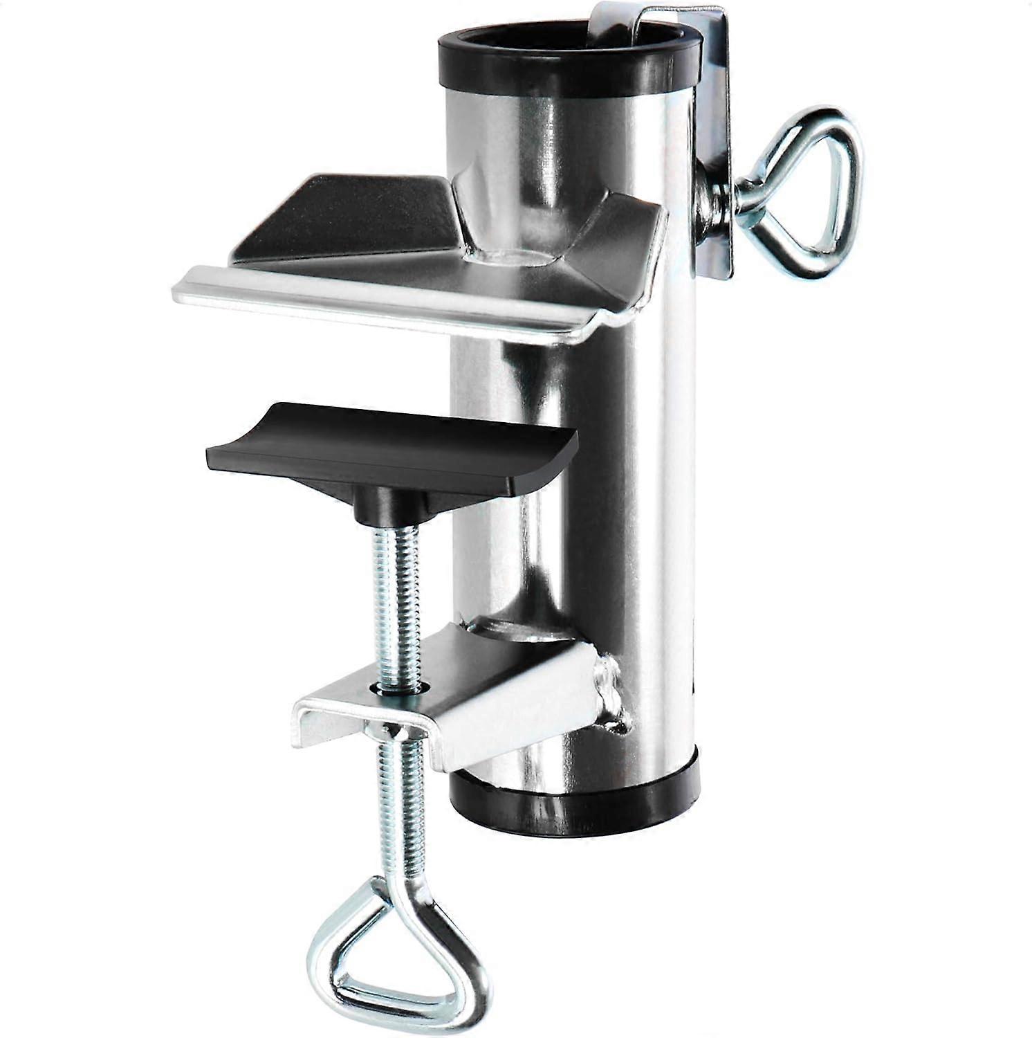 Metal parasol holder - parasol base for balcony, terrace or table - XL balcony parasol holder (01 piece - Ø 25-38mm)