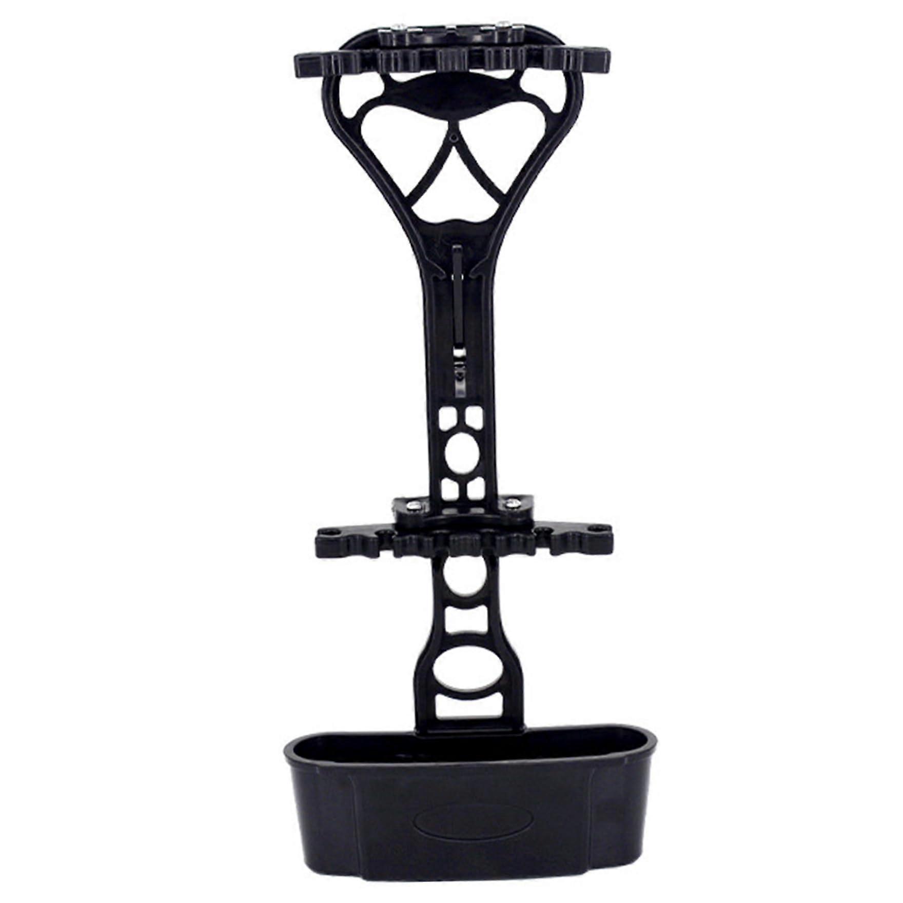 Composite Bow Heads for 6 Arrows Quick Release Rubber Bow Heads Robust and Universal Hunting with Holder Slot Black Archery Accessories