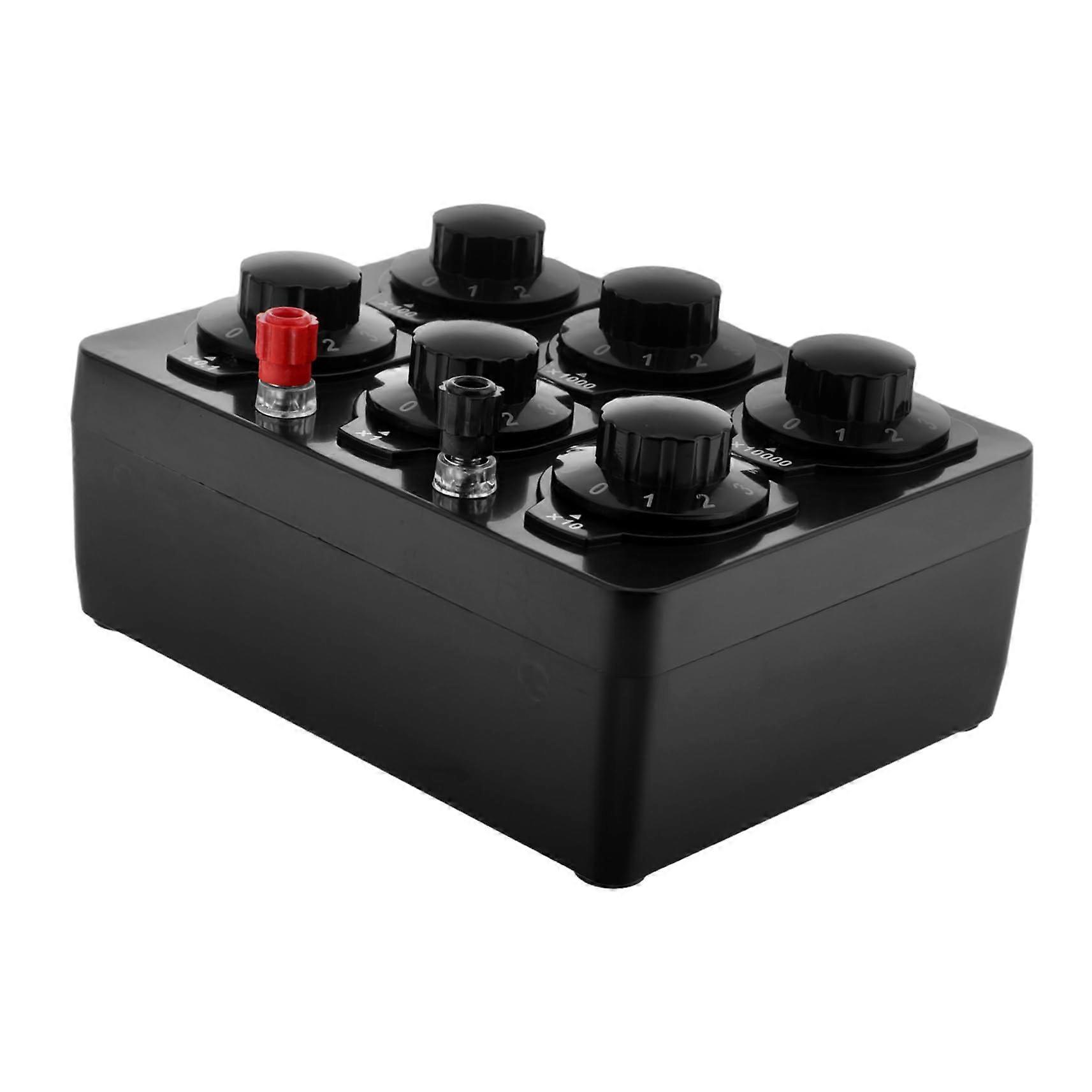 Adjustable Ohm Resistance Box for Physics Experiments, Variable Resistance for Middle School Teaching Materials, Flexible Electric Resistance Setup