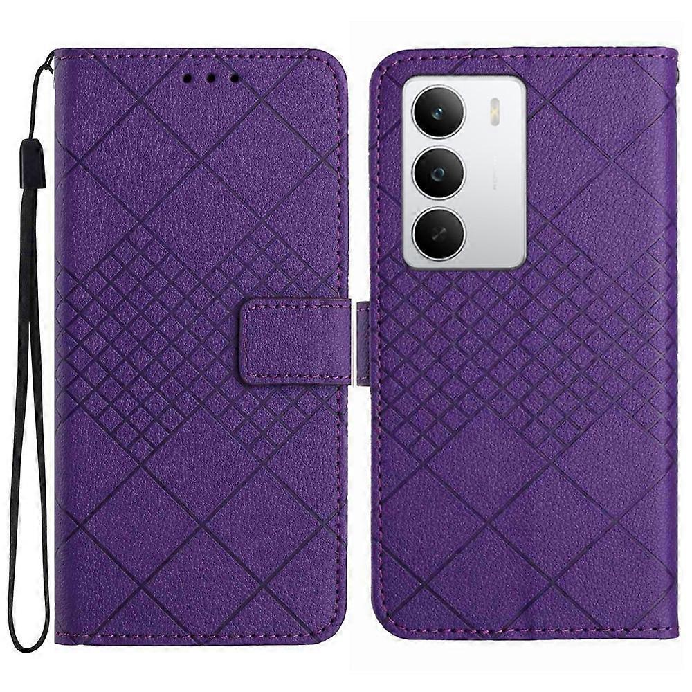 Realme C71 4GケースウォレットインプリントPUレザーフリップフォリオ電話カバーに対応