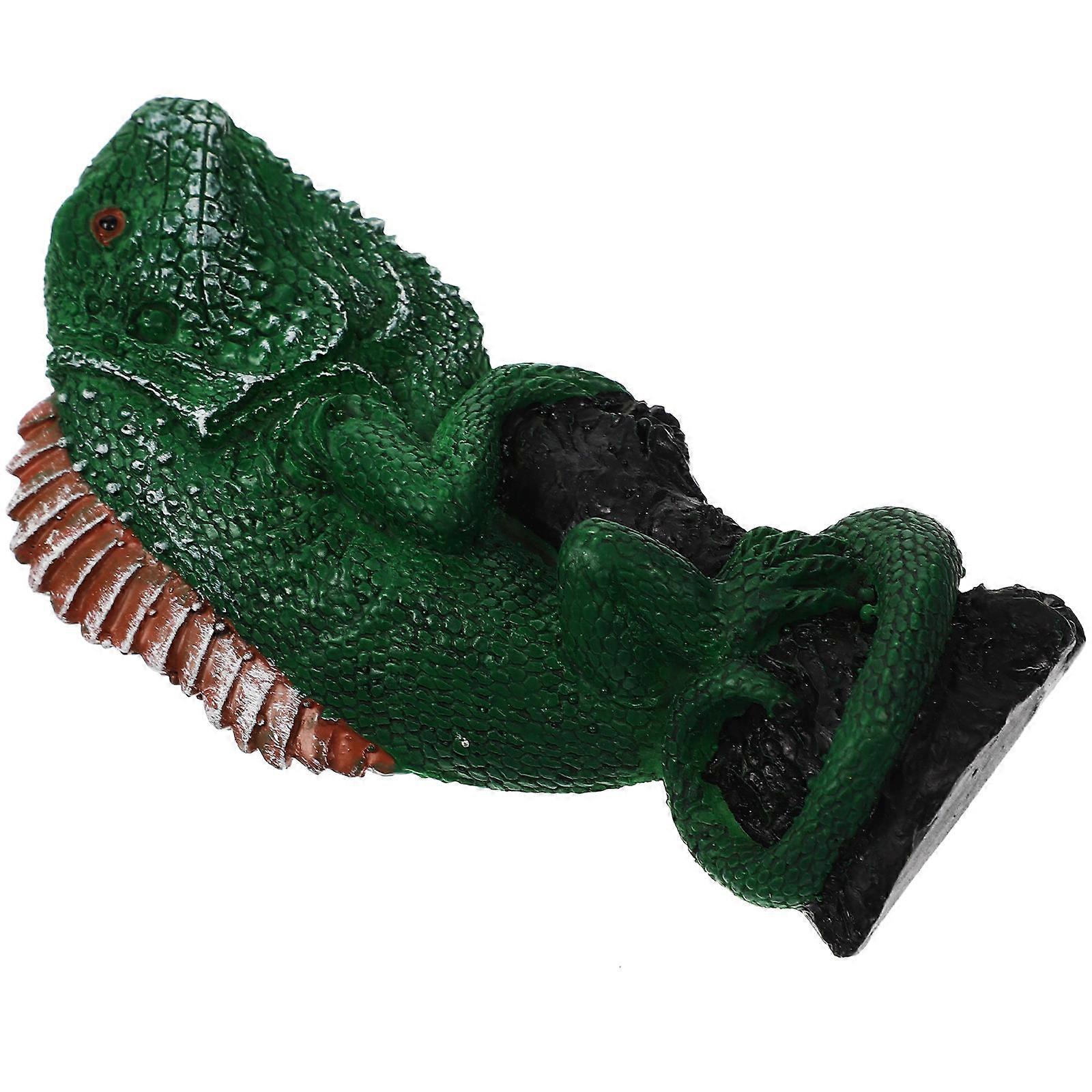 Refrigerator Magnets Decorative Animal Modeling Resin Home Accessory Green 3.5X1.8X0.8in Home Decoration 1Pack