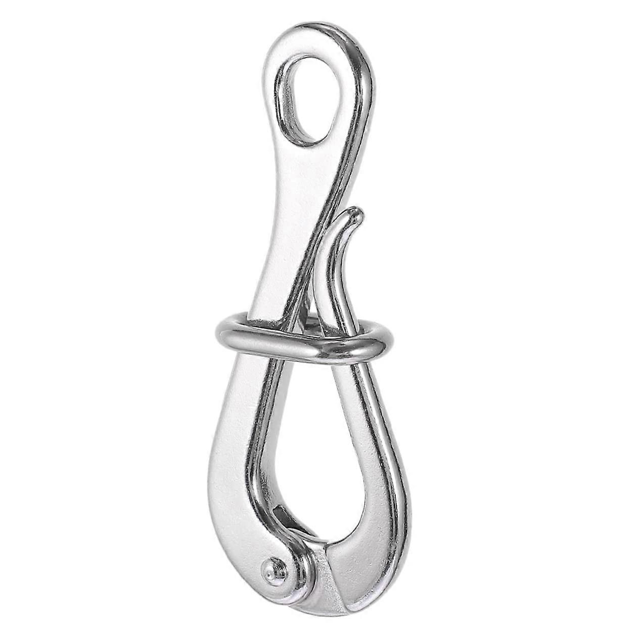 Quick Release Hook Outdoor Sailing Hook Boat Hook with Quick Release Multifunctional Hook for Hook Robust Boat Hook Sailboat Stainless Steel