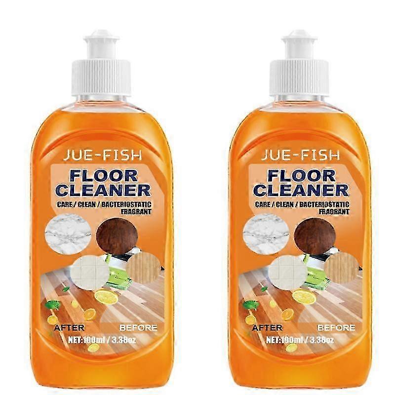 2x Powerful Decontamination Floor Cleaner Strong Floor Cleaning Liquid Detergent