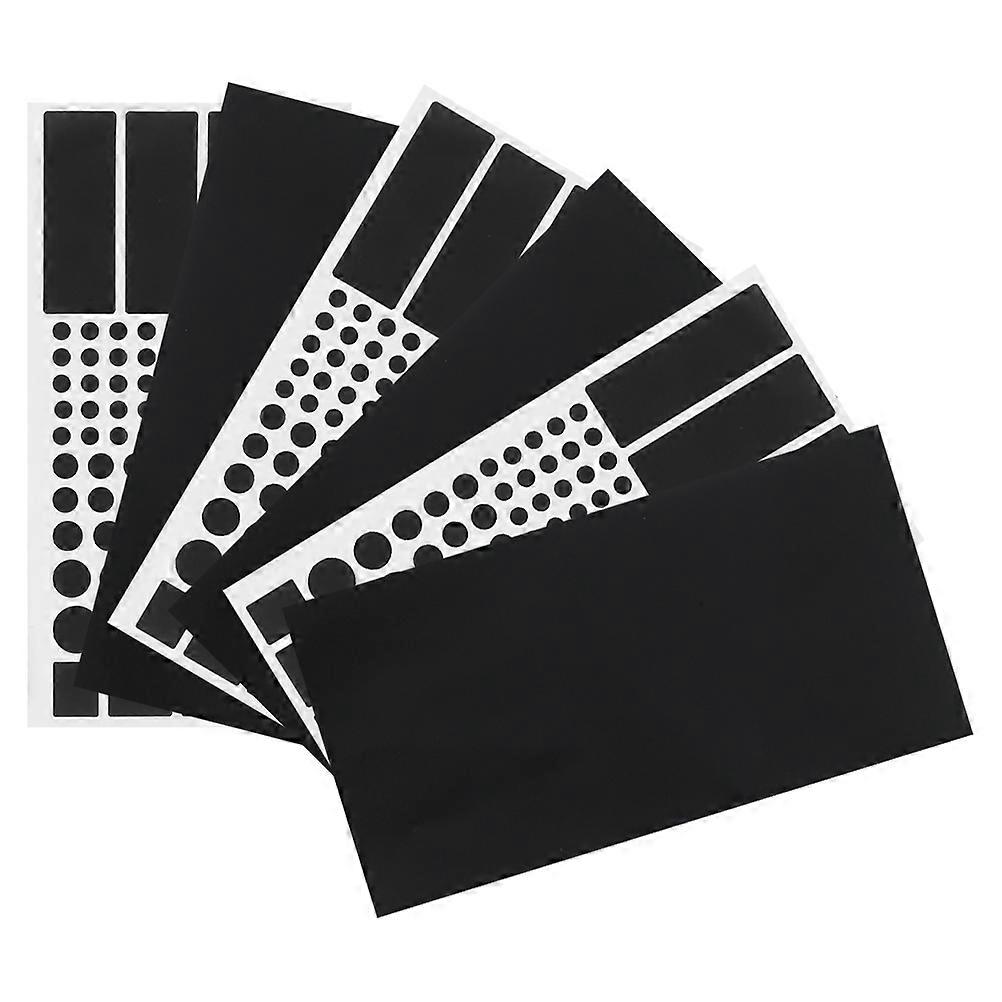 Blackout Stickers Led Blocking Sheets For TVs Light Blocking Sleep Environment 8.14X4.32in 6Sheets