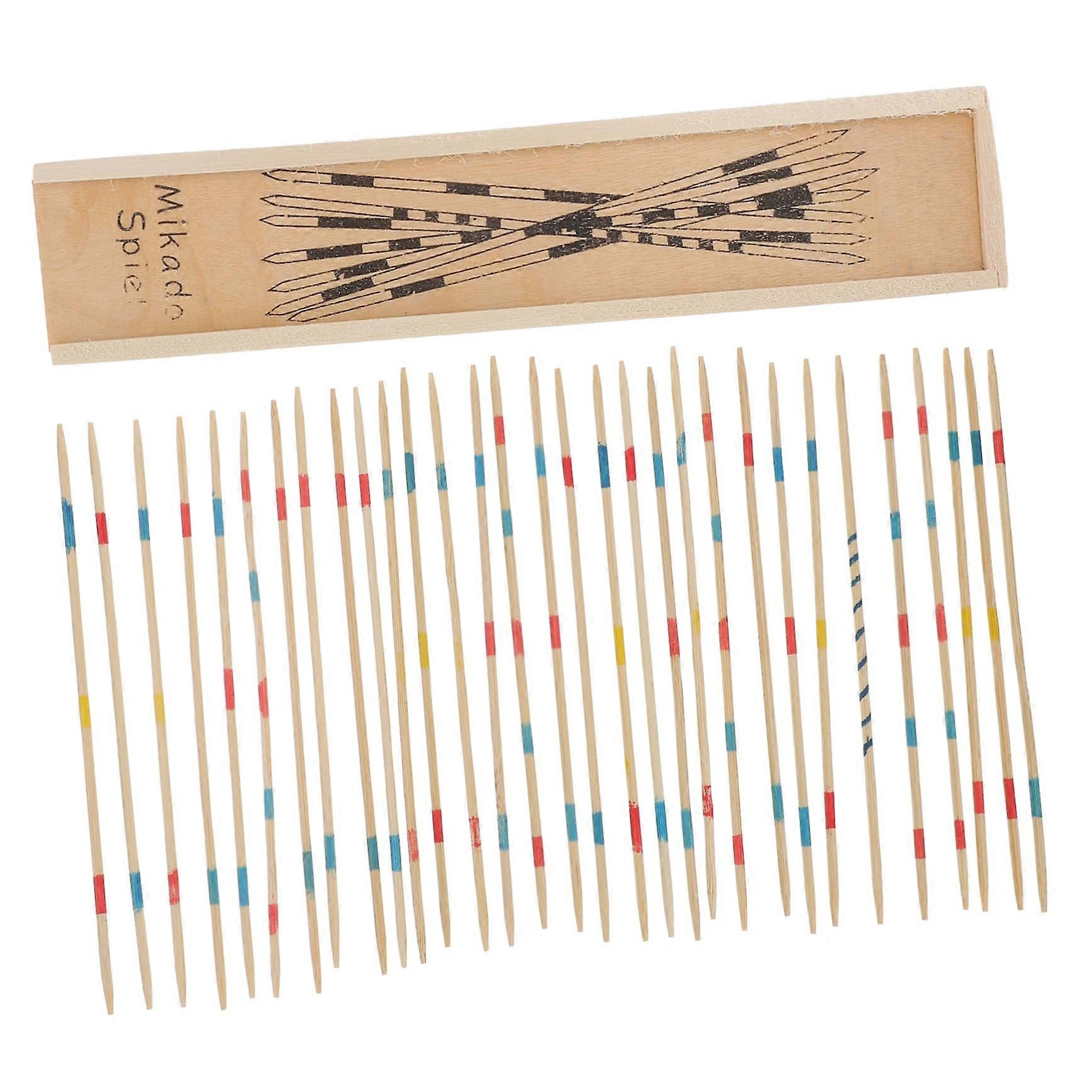 Children's Toy Pick-Up Sticks Game for Kids - Giant Colorful Sticks Parent-Child Puzzle Game for Family Fun