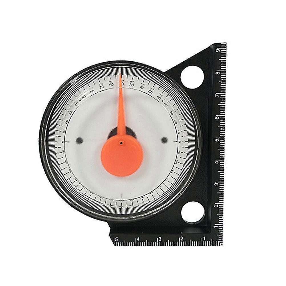 Angle Gauge Inclinometer For Handymen Tile Fixing Tool 9.20X8.50X1.40CM Rotation Meter 1Set