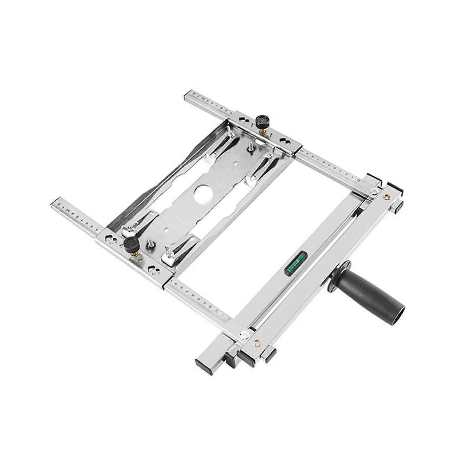 Cutting board for positioning edge guide, circular saw cutter, woodworking tool