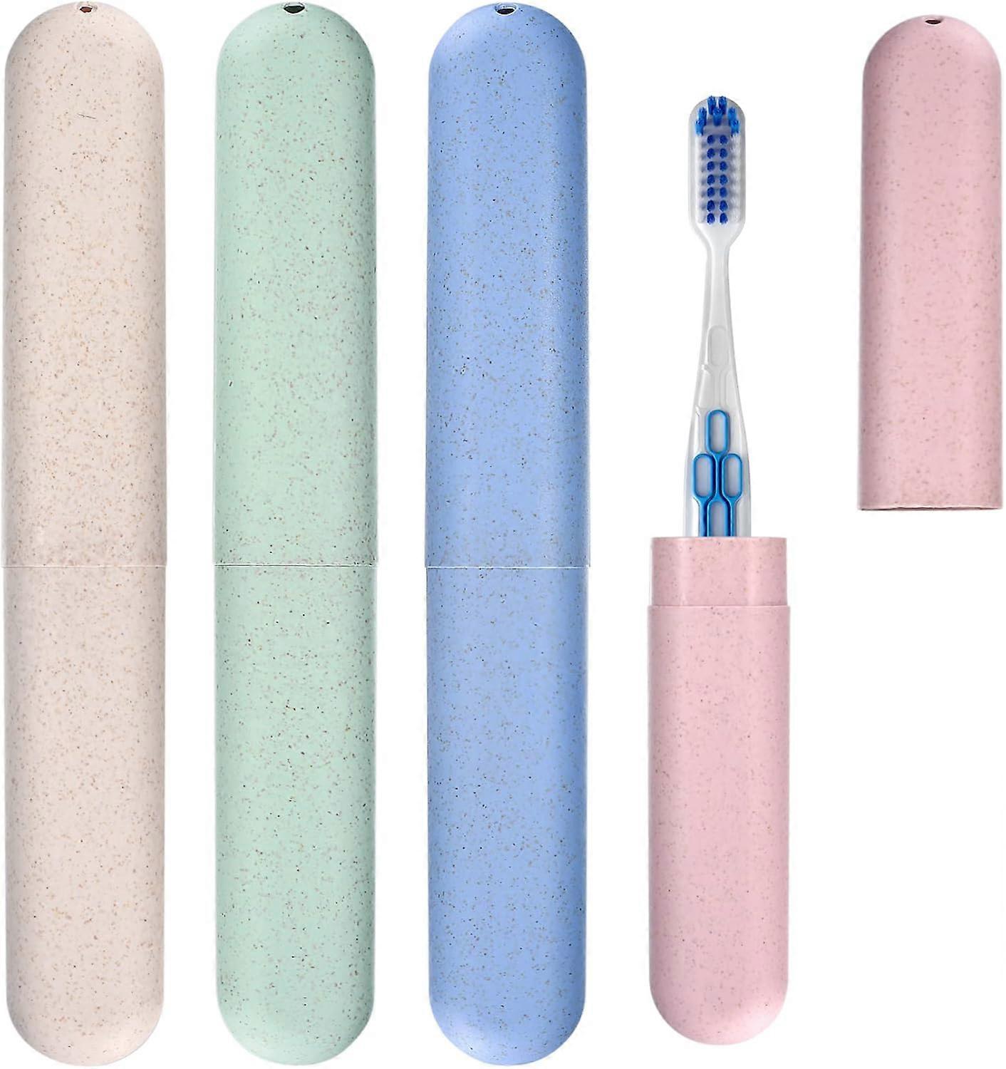 4-Piece Toothbrush Case Set, Portable Toothbrush Case