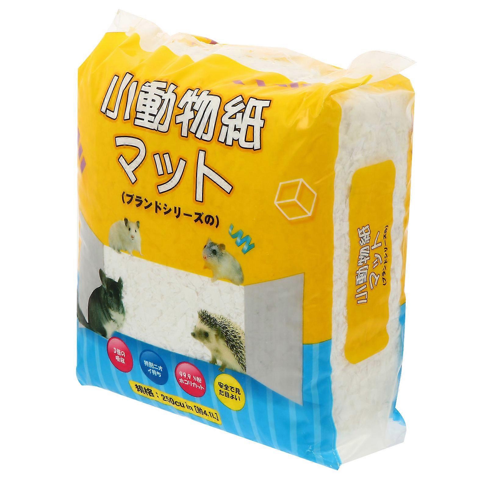 Absorbent Hamster Bedding Paper Chip Mat for Odor Control – Suitable for Hamsters, Gerbils, Guinea Pigs and Other Small Pets