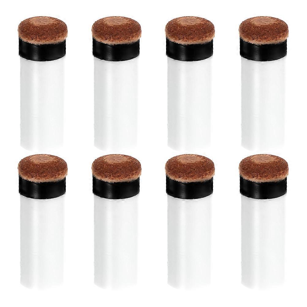 Replacement Pool Stick Tips Billiard Cue Parts Durable 8Pcs