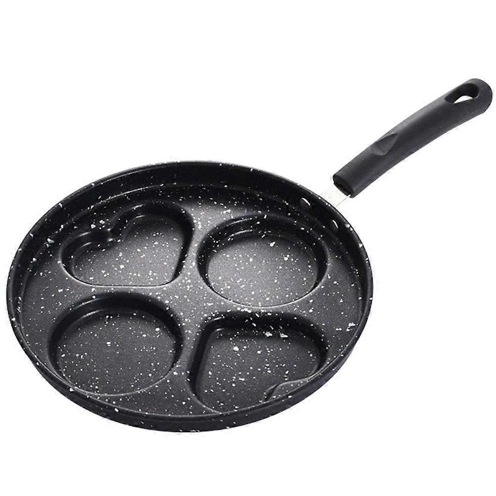 Multi Function Non Stick Mini Egg Pan with Heat Resistant Handle – Compact Frying Skillet for Pancakes & Eggs, Easy Cleaning & Storage for Home &