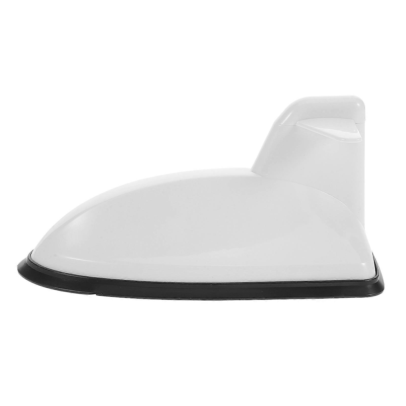 Universal Car Antenna Fuel Saving Easy Installation Car Owners White Plastic Lightweight Antenna Toppers 1Set