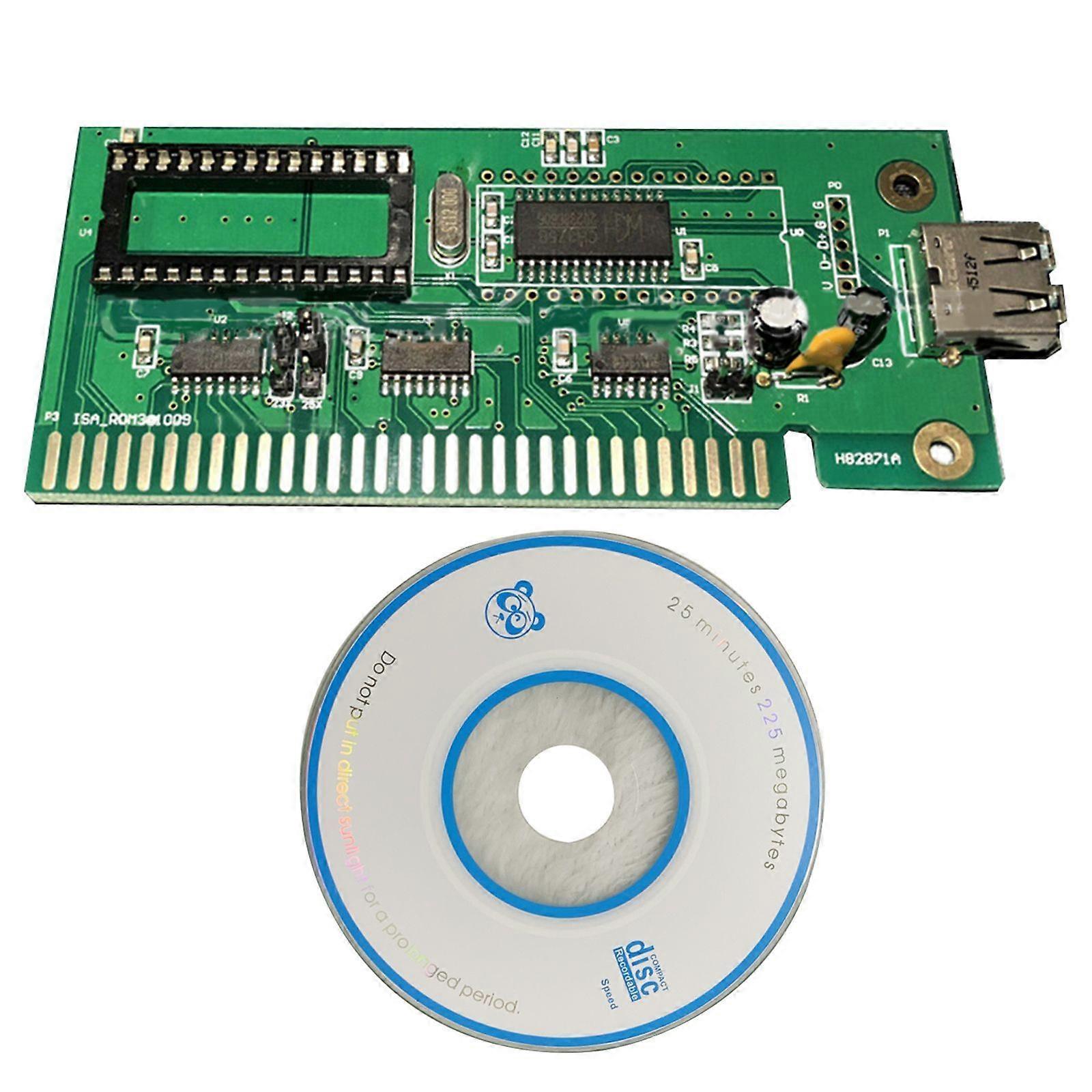1PC ISA para USB ISA para USB Dlash Drive ISA Interface USB Placa Adaptadora de Interface