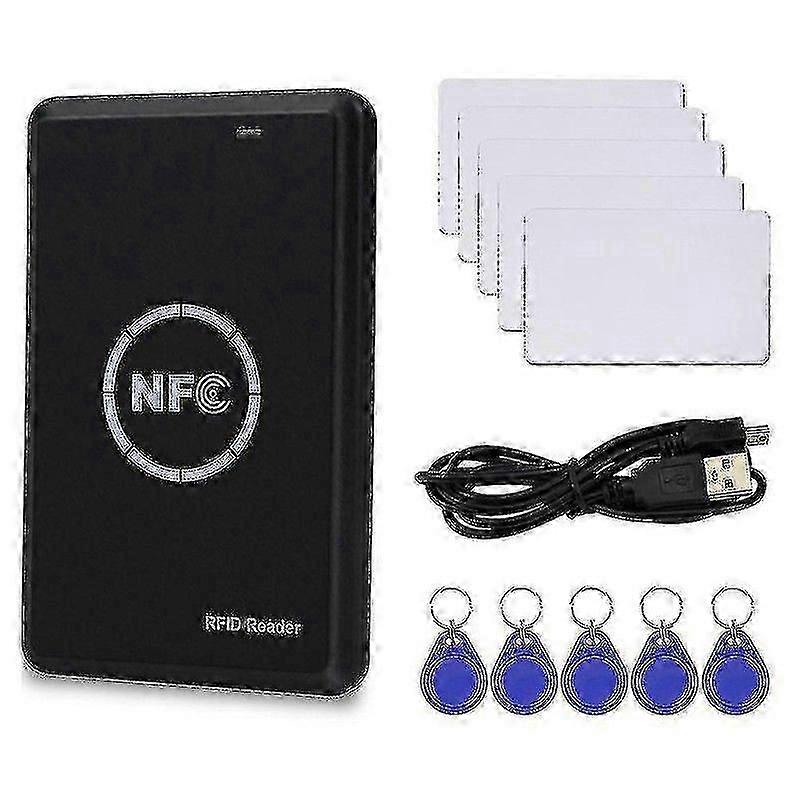 Rfid Nfc Copier Duplicator  Key Fob Smart Card Reader Writer 13.56mhz Encrypted Programmer Us-FCY