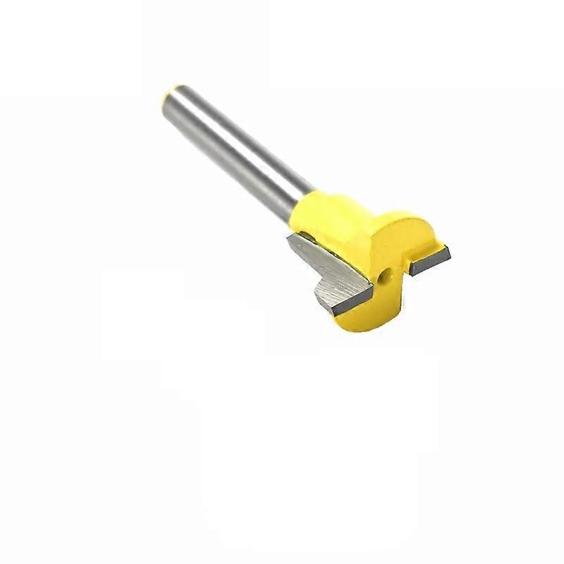 1/4' Shaft Drawer Form Router Bit Drawer Lock Tenon Cutter Plug Wood Cutter Door Woodworking Miter Tool (6.35x19.05MM)