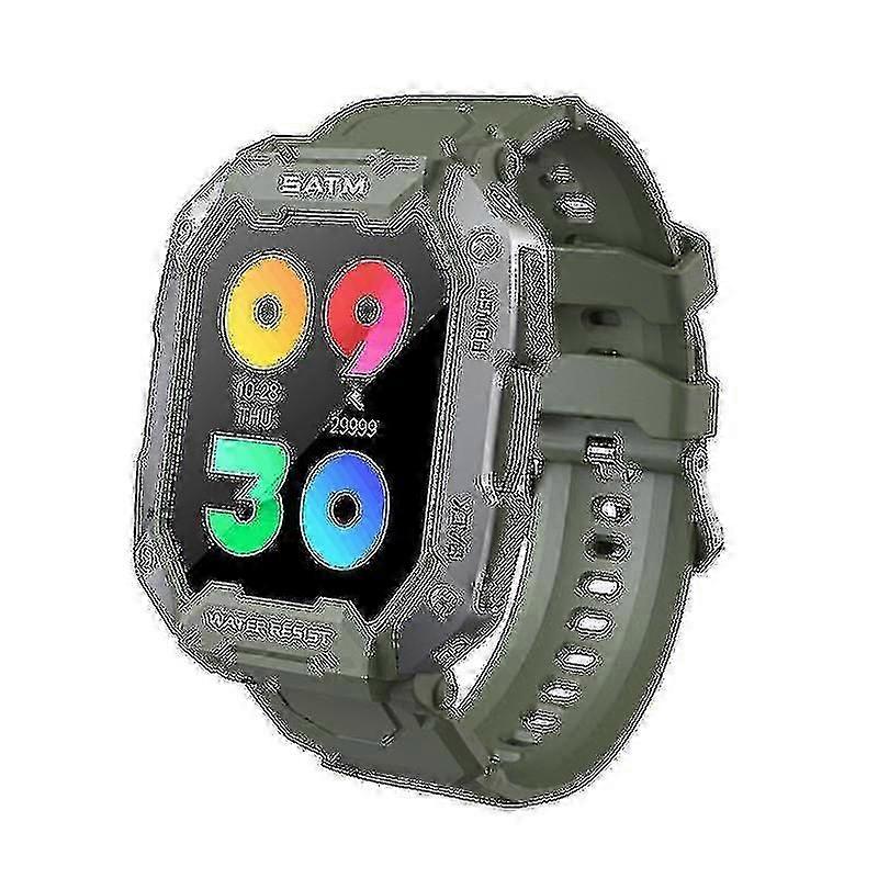 Militært smart ur udendørs 5atm vandtæt taktisk smartwatch til mænd