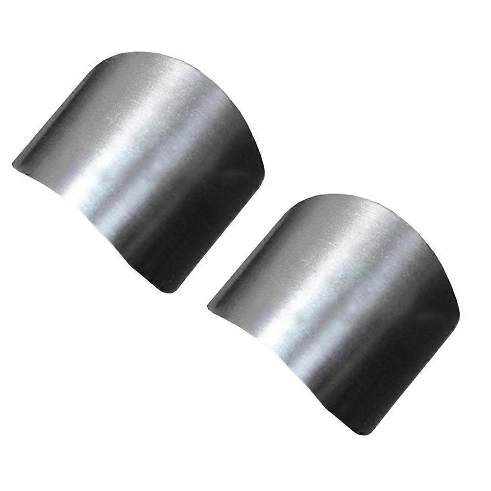 Stainless Steel Hand Protectors for Cutting Vegetables at Home and Kitchen Silver Easy to Use Adjustable