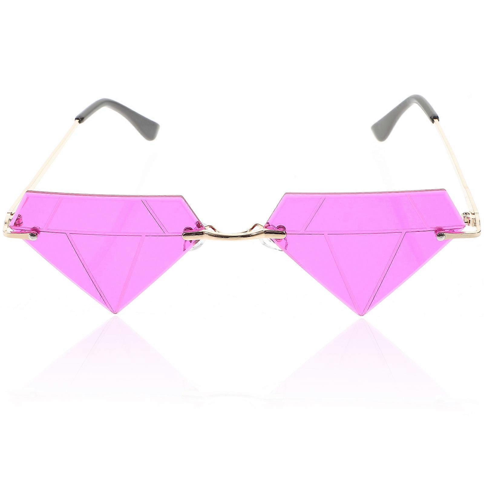 It looks like you're describing a product listing for **rimless party sunglasses**! Here's a polished and professional version of that product title