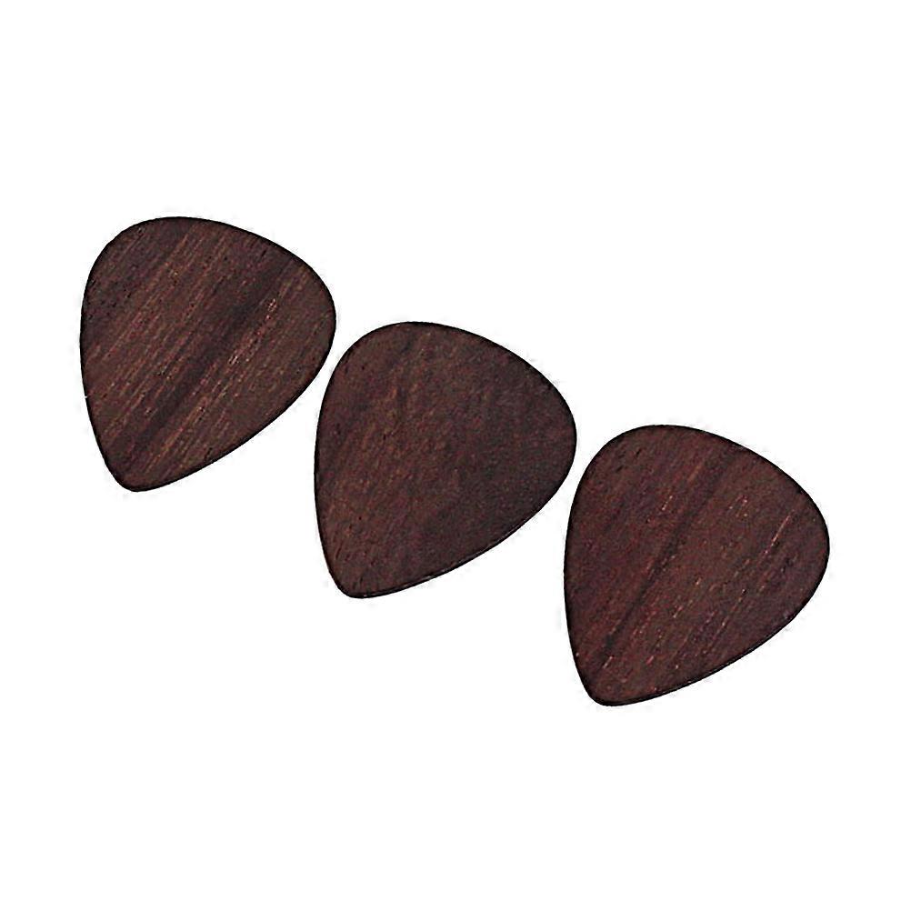 Guitar Picks Accessories 3Pcs Coffee Nylon String Compatibility Ukulele Guitarists Performance Flat Shape